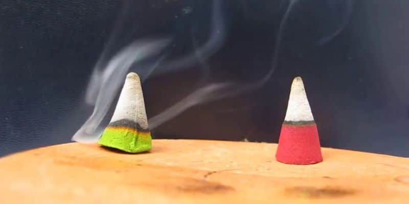 Fake incense buds will give off more smoke